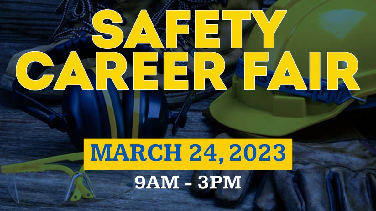 Occupational Safety & Health Career Fair banner