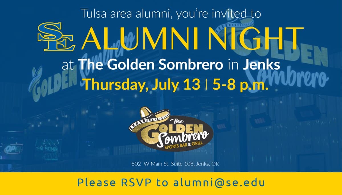 SE Alumni Night in Jenks banner