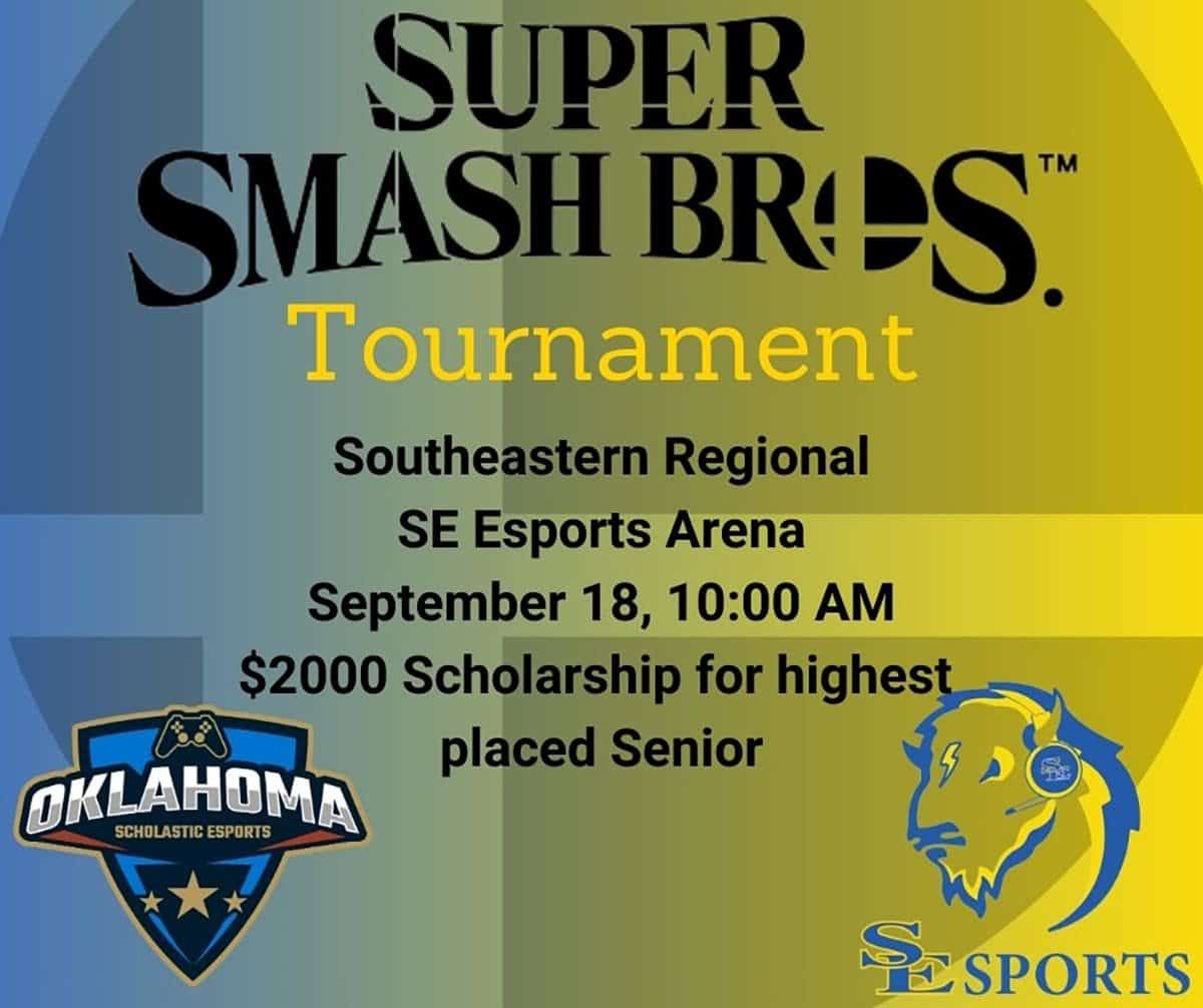 ESports – OKSE Southeastern Regional Smash Bros. Tournament banner