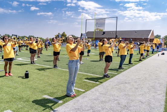 Southeastern hosts over 500 local students for program’s largest Band Day Thumbnail