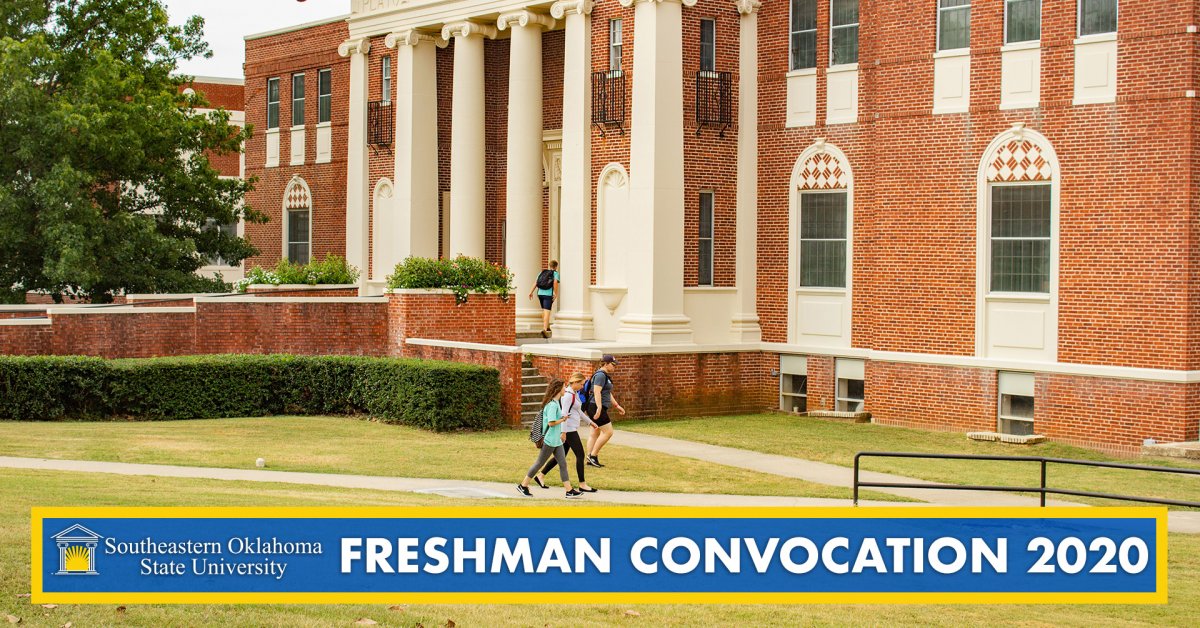 Freshman Convocation 2020 banner